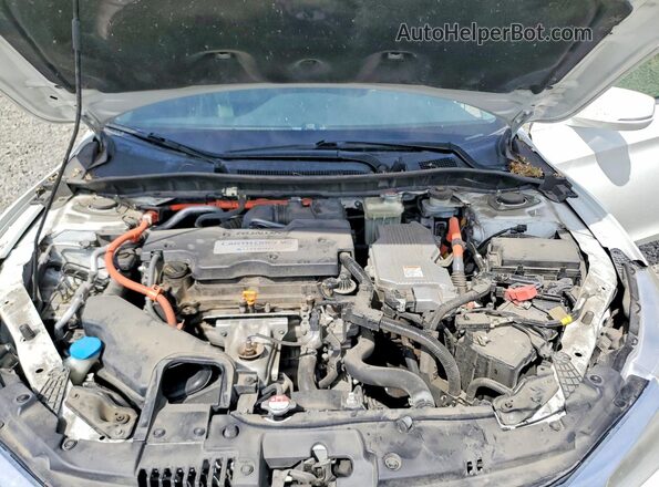 JHMCR6F74HC007892 2017 HONDA ACCORD Белый Вид задней части салона