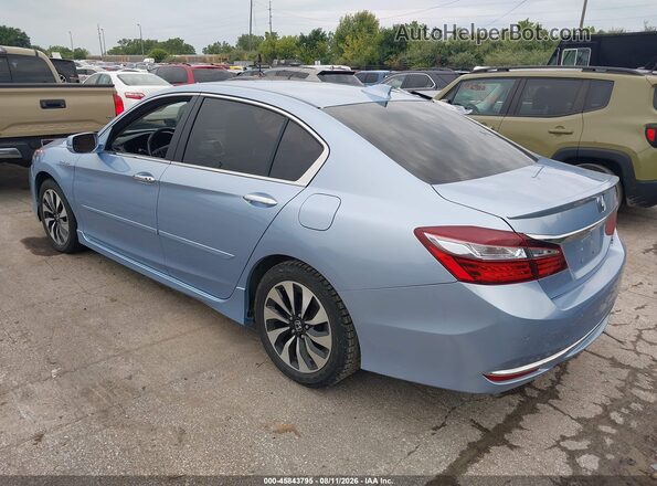 JHMCR6F74HC008136 2017 HONDA ACCORD Бирюзовый Задняя левая четверть