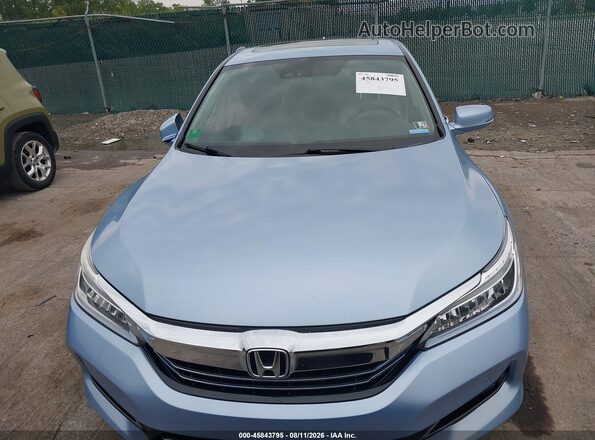 JHMCR6F74HC008136 2017 HONDA ACCORD Бирюзовый Вид щитка приборов