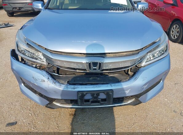 JHMCR6F74HC025647 2017 HONDA ACCORD Blue წინა ხედი