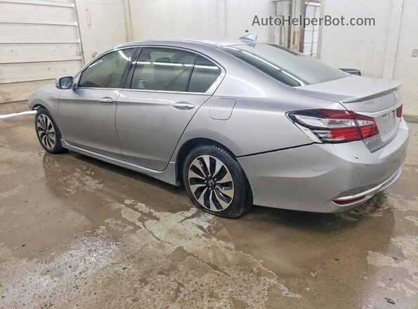 JHMCR6F74HC028015 2017 HONDA ACCORD Silver Trasero izquierdo
