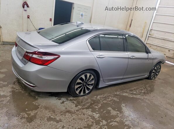 JHMCR6F74HC028015 2017 HONDA ACCORD Silver Trasero derecho