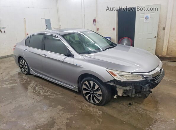JHMCR6F74HC028015 2017 HONDA ACCORD Silver Delantero derecho