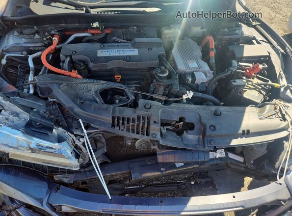 JHMCR6F75HC003401 2017 HONDA ACCORD Gray Widok wnętrza z tyłu