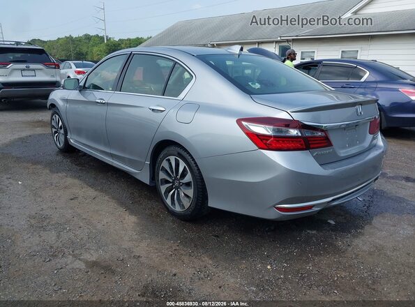 JHMCR6F76HC016528 2017 HONDA ACCORD Silver Trasero izquierdo