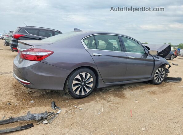 JHMCR6F77HC000936 2017 HONDA ACCORD Серый Задняя правая четверть