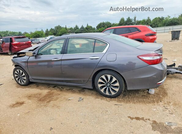 JHMCR6F77HC000936 2017 HONDA ACCORD Серый Задняя левая четверть