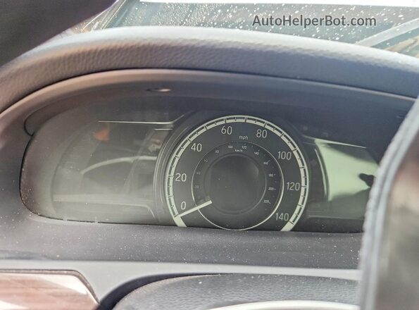 JHMCR6F77HC000936 2017 HONDA ACCORD Серый Вид щитка приборов