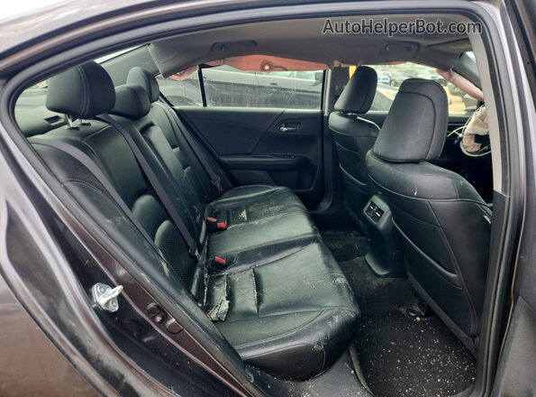 JHMCR6F77HC000936 2017 HONDA ACCORD Серый Вид задних сидений