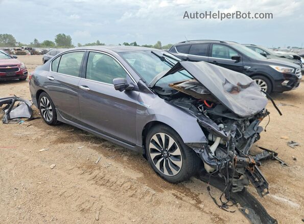 JHMCR6F77HC000936 2017 HONDA ACCORD Серый Передняя правая четверть