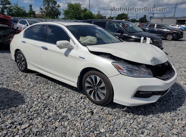 JHMCR6F7XHC005287 2017 HONDA ACCORD White Vista interior delantera