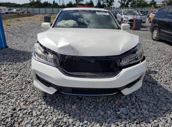JHMCR6F7XHC005287 2017 HONDA ACCORD White Vista del cuadro de instrumentos