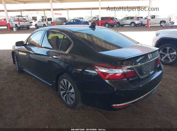 JHMCR6F7XHC005709 2017 HONDA ACCORD Black Հետևի ձախ