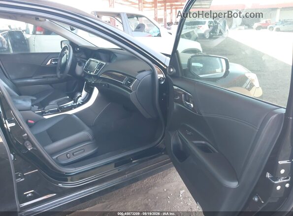 JHMCR6F7XHC005709 2017 HONDA ACCORD Black Սալոնի դիմացի տեսք