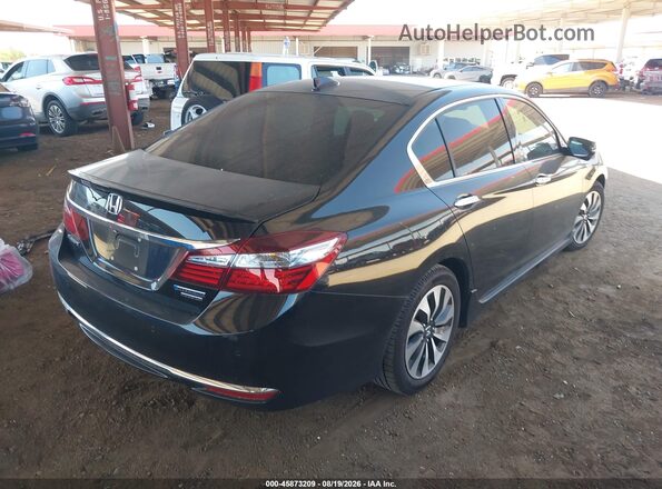 JHMCR6F7XHC005709 2017 HONDA ACCORD Black Հետևի աջ