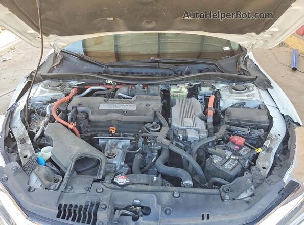 JHMCR6F7XHC008495 2017 HONDA ACCORD Белый Вид задней части салона