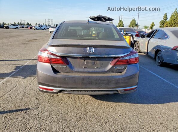JHMCR6F7XHC031968 2017 HONDA ACCORD Charcoal Вид ззаду
