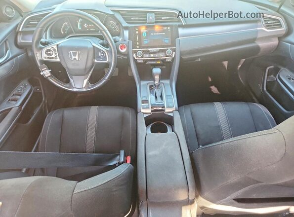 JHMFC1F30JX008793 2018 HONDA CIVIC Черный Вид панели приборов