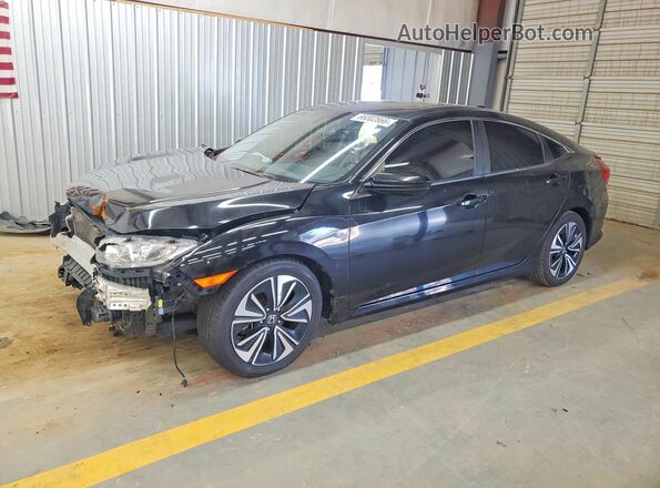 JHMFC1F30JX010768 2018 HONDA CIVIC Black Հետևի ձախ