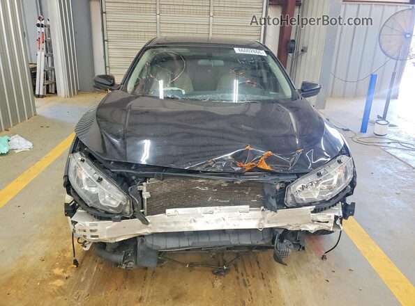 JHMFC1F30JX010768 2018 HONDA CIVIC Black Հետևի տեսք