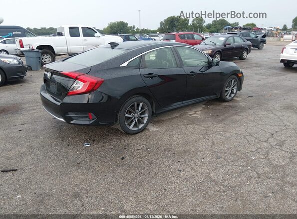 JHMFC1F30KX003384 2019 HONDA CIVIC Black Trasero derecho