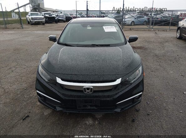 JHMFC1F30KX003384 2019 HONDA CIVIC Black Vista del cuadro de instrumentos