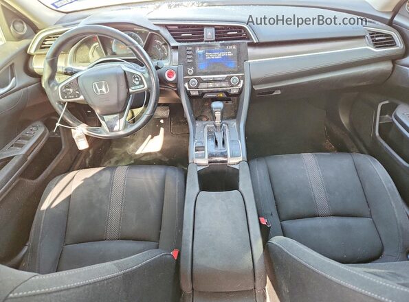 JHMFC1F31KX008352 2019 HONDA CIVIC Black წინა პანელის ხედი