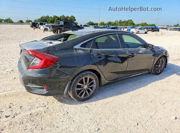JHMFC1F31KX008352 2019 HONDA CIVIC Black უკანა მარჯვენა