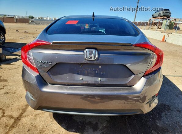JHMFC1F32JX043965 2018 HONDA CIVIC Gray Rear view