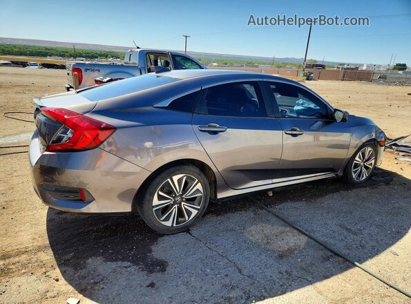 JHMFC1F32JX043965 2018 HONDA CIVIC Gray Rear right