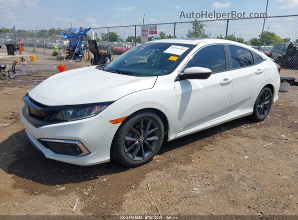 JHMFC1F32KX006545 2019 HONDA CIVIC White Передня ліва чверть