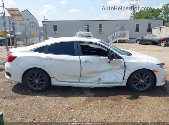 JHMFC1F32KX006545 2019 HONDA CIVIC White Панорамний вид салону 360°