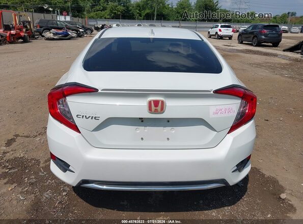 JHMFC1F32KX006545 2019 HONDA CIVIC White 
