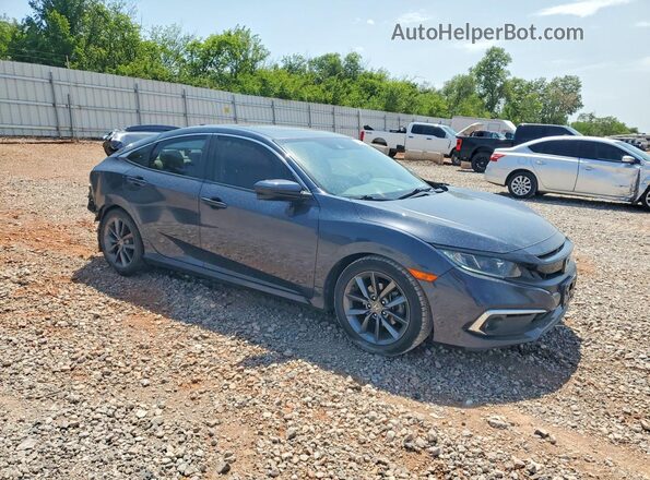 JHMFC1F34KX013920 2019 HONDA CIVIC Gray Передня права чверть