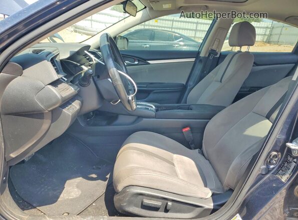 JHMFC1F34KX013920 2019 HONDA CIVIC Gray Вид салону спереду
