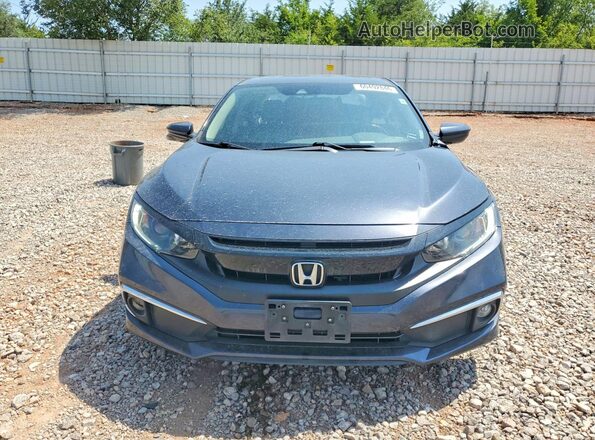 JHMFC1F34KX013920 2019 HONDA CIVIC Gray Вид спереду