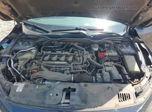 JHMFC1F34KX013920 2019 HONDA CIVIC Gray Вид задньої частини салону
