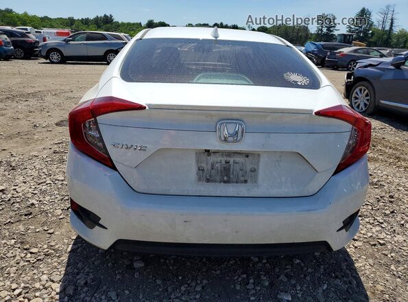 JHMFC1F35JX002097 2018 HONDA CIVIC White Rear view