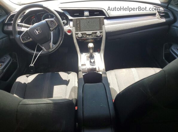 JHMFC1F35JX002097 2018 HONDA CIVIC White Dashboard view