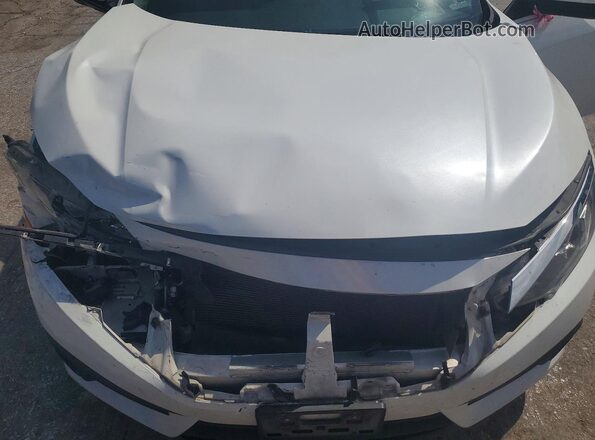JHMFC1F35JX002620 2018 HONDA CIVIC White უკანა სალონის ხედი