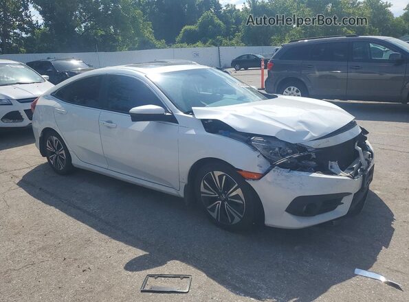 JHMFC1F35JX002620 2018 HONDA CIVIC White წინა მარჯვენა