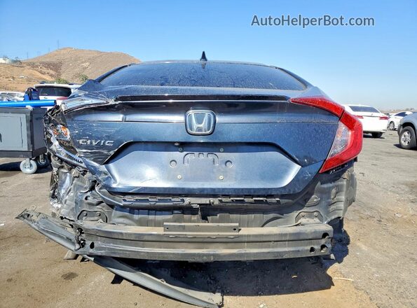 JHMFC1F35JX014332 2018 HONDA CIVIC Charcoal Вид ззаду