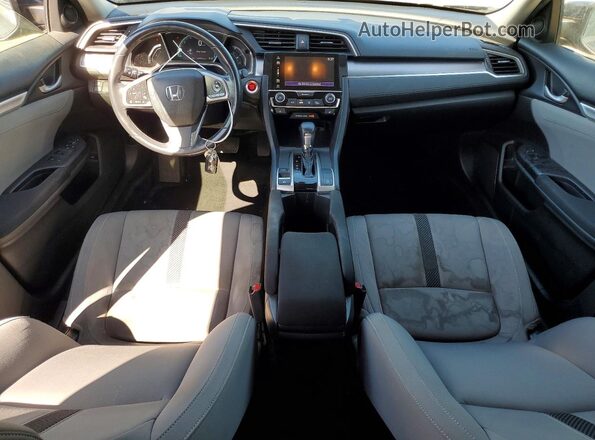JHMFC1F35JX014332 2018 HONDA CIVIC Charcoal Вид панелі приладів
