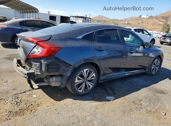 JHMFC1F35JX014332 2018 HONDA CIVIC Charcoal Задня права чверть