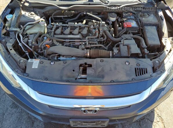 JHMFC1F35JX014332 2018 HONDA CIVIC Charcoal Вид задньої частини салону