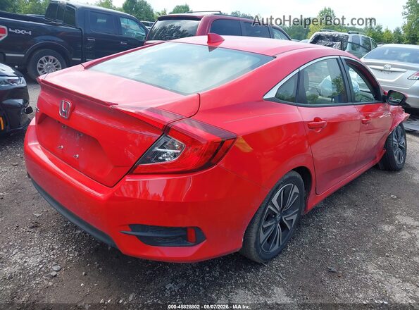 JHMFC1F35JX027730 2018 HONDA CIVIC Red Tył prawy