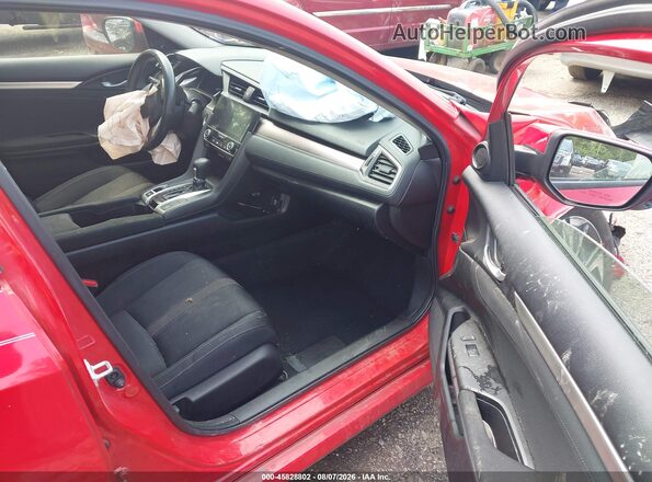 JHMFC1F35JX027730 2018 HONDA CIVIC Red Widok wnętrza z przodu