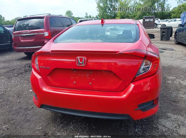 JHMFC1F35JX027730 2018 HONDA CIVIC Red 