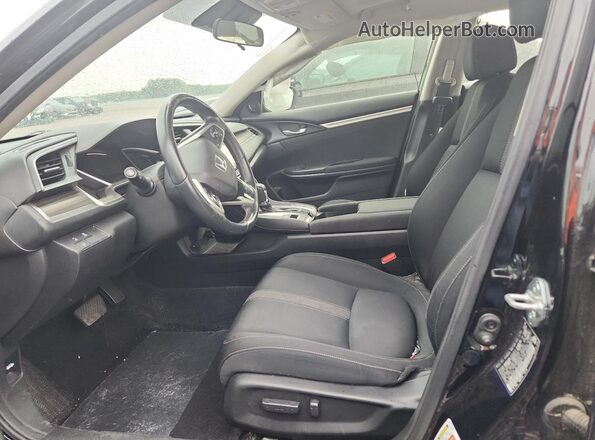 JHMFC1F35KX003395 2019 HONDA CIVIC Серый Вид салона спереди