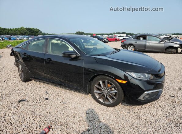 JHMFC1F35KX003395 2019 HONDA CIVIC Серый Передняя правая четверть